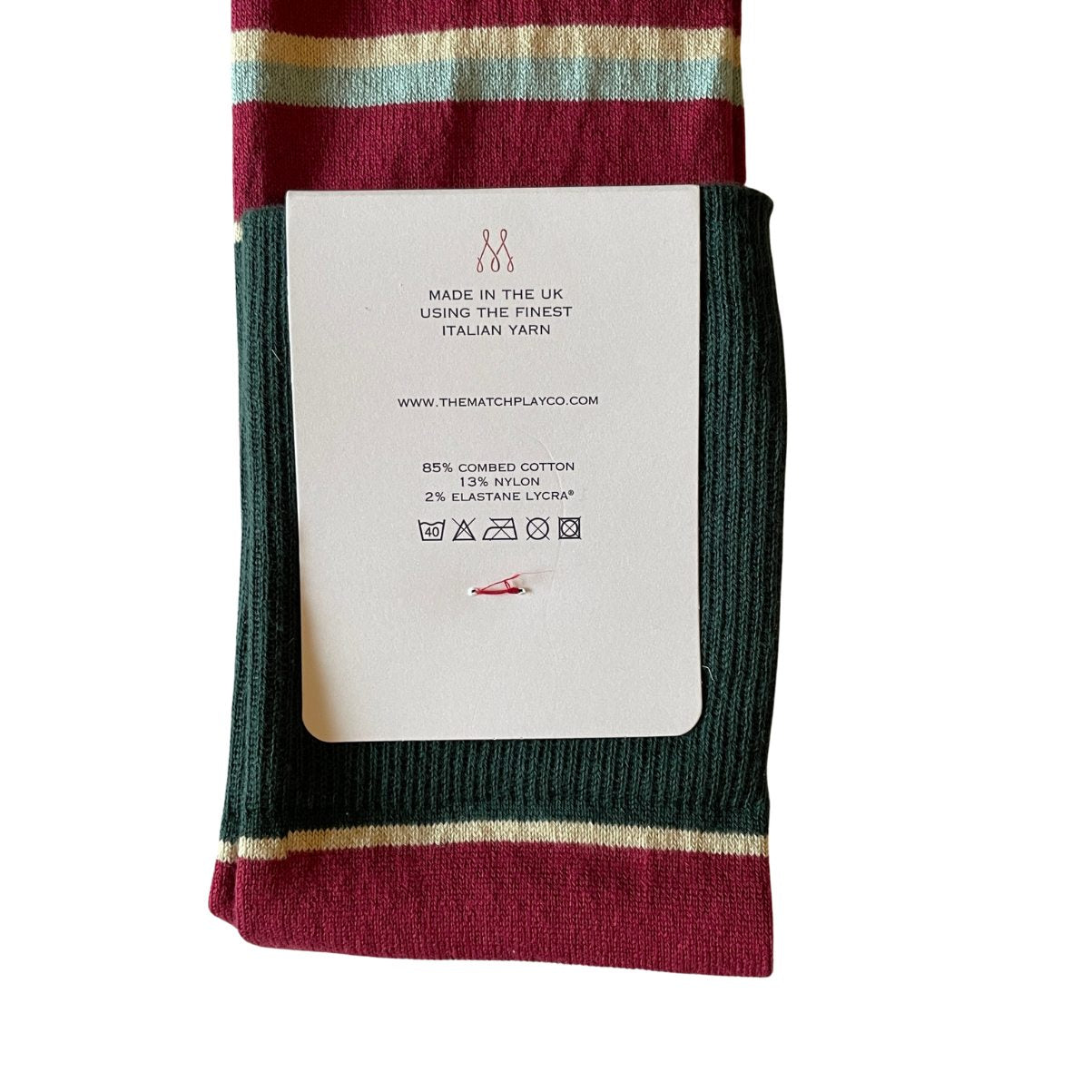 Top 100 Stripe Matchplay Long Socks